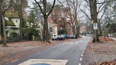 Eine Fahrradstraße nach dem Vorbild des Berliner Edelhofdamm könnte auch in der Leipziger Straße entstehen.