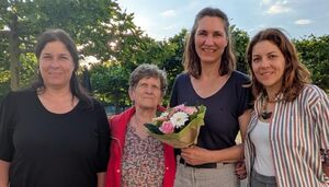 Neuer ASF-Vorstand in Oberhavel: Romy Segler, Monika Schubert, Mareike Le Pelley (Glienicke und Julia Weishaupt (v.l.)